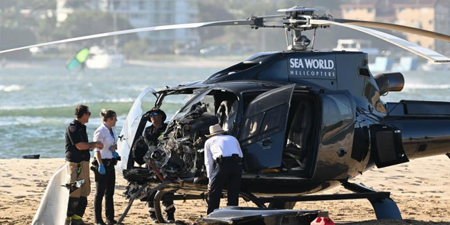 Avustralya'da 2 helikopter çarpıştı: 4 ölü, 8 yaralı