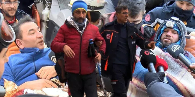 Uludağ'da mahsur kalıp 14 saat sonra ulaşılan dağcılar, hastaneye götürüldü