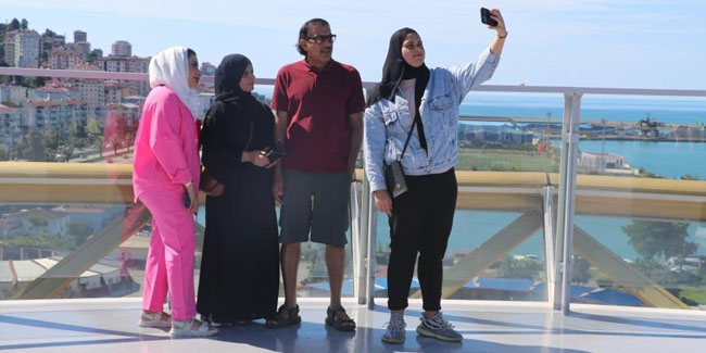 Rize’yi 8 ayda 1 milyondan fazla turist ziyaret etti