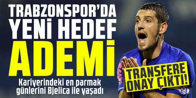 Trabzonspor'da Ademi'nin transferi onaylandı!