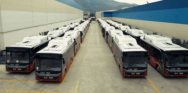 Türkiye'nin otobüs, minibüs ve midibüs ihracatı 9 ayda 2022'yi geçti!