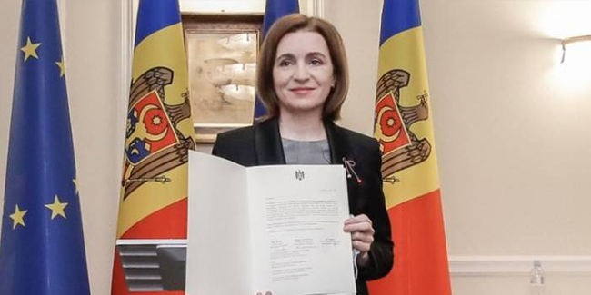 Moldova, Avrupa Birliğine girmek için başvurusunu gönderdi
