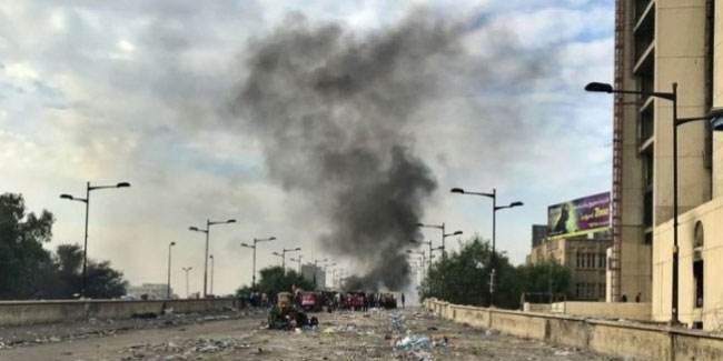 Bağdat'ta Yeşil Bölge'ye füze saldırısı!