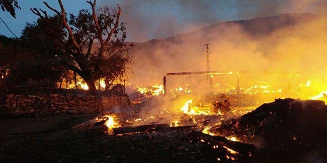 Kastamonu’da çıkan yangında 1 kişi öldü
