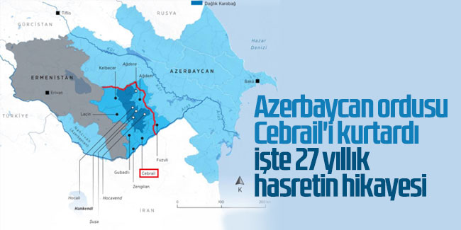 Azerbaycan ordusu Cebrail'i kurtardı işte 27 yıllık hasretin hikayesi  