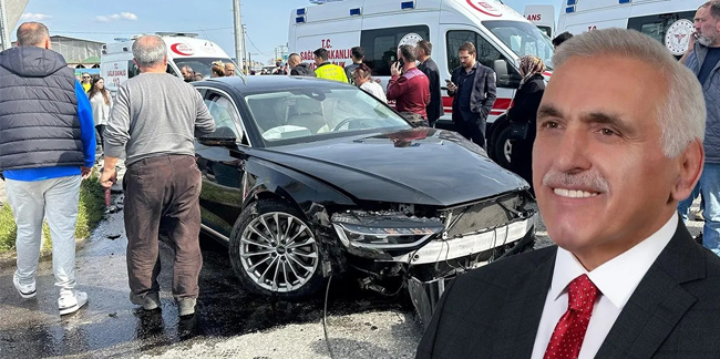 AK Parti milletvekili trafik kazası geçirdi
