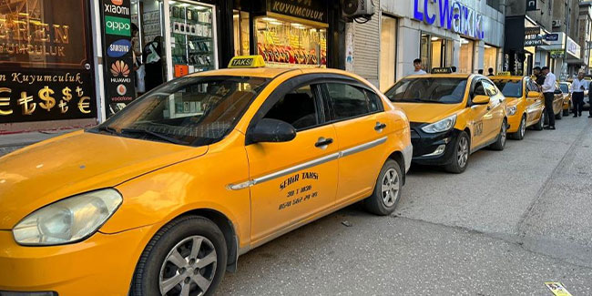 Yüksekova'da ticari taksi ücretlerine zam
