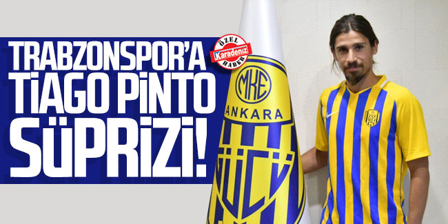 Trabzonspor'a Tiago Pinto süprizi!