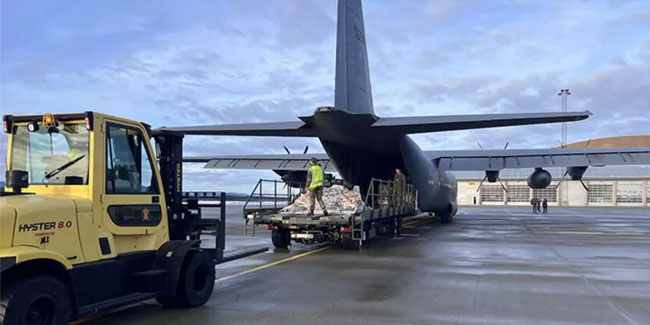 Norveç, Türkiye'ye nakliye uçağı gönderdi