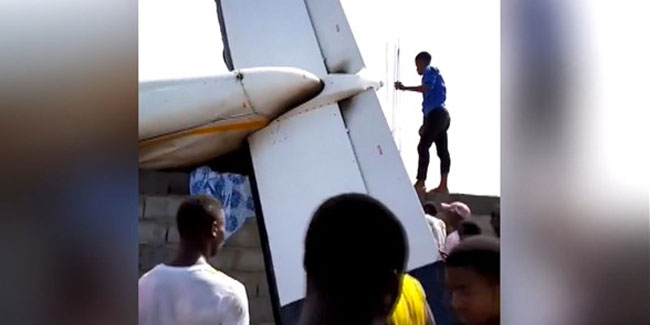 Uçak faciası: 17 kişi ölü