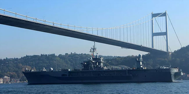  ABD savaş gemisi Karadeniz'e açıldı
