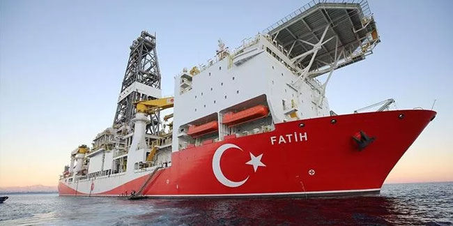 Fatih gemisi, Türkali-5'te sondaja başladı