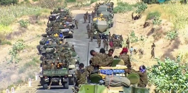 Etiyopya ordusu başkente giden stratejik yolu isyancılardan geri aldı