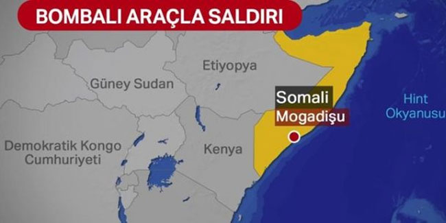 Somali'de Türk inşaat şirketine bombalı saldırı