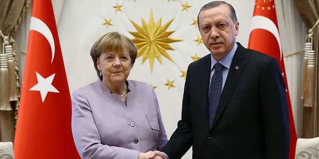 Erdoğan ve Merkel Libya konusunda anlaştı