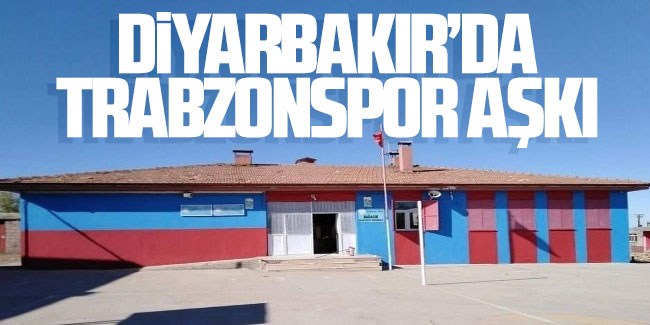 Diyarbakır'da Trabzonspor aşkı