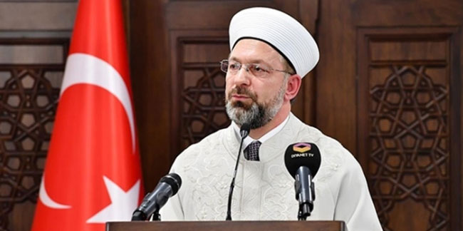 Ali Erbaş: 3 Kur'an kursu evlerine giremeyen İzmirlilere açık