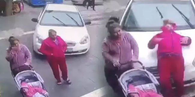 Feci kaza! 2 kadın ile bebek ölümden döndü