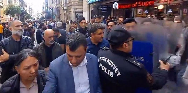 HDP'nin İstanbul yürüyüşüne polis engeli: Çok sayıda gözaltı var!