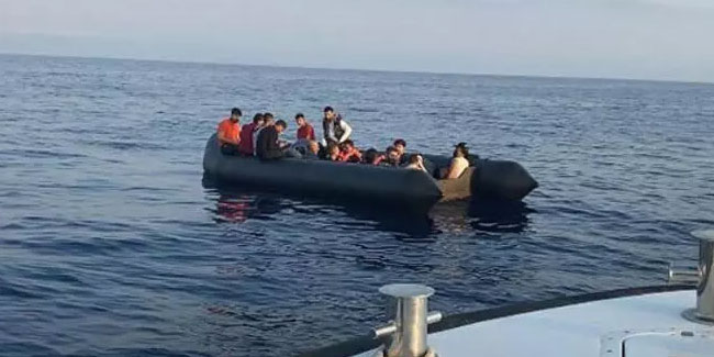 Bodrum açıklarında 42 kaçak göçmen kurtarıldı