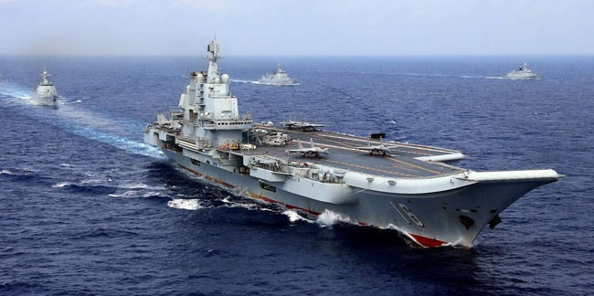 Çin, Tayvan'ı işgale mi edecek? Savaş gemiler ve uçakları görüldü