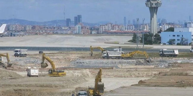 İşte Atatürk Havalimanı’ndaki 40 milyar dolarlık israfın fotoğrafı!