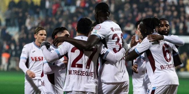 Trabzonspor'da 17 maçta 12 oyuncu gol sevinci yaşadı