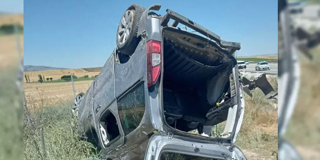 Aksaray'da bayram yolunda kaza! 1 kişi öldü, 4 kişi yaralandı