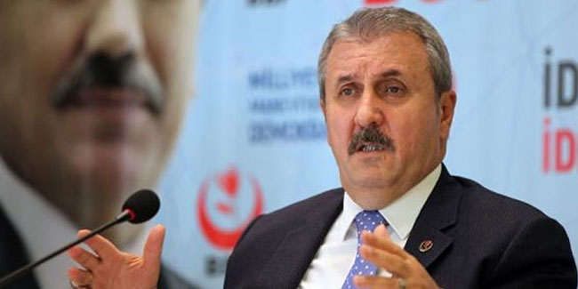 Mustafa Destici: Kürt sorunu kavramını reddediyoruz
