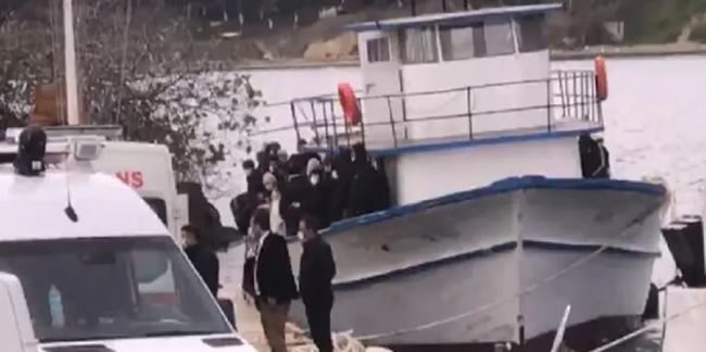 Sinop açıklarında teknede 85 kaçak göçmen yakalandı
