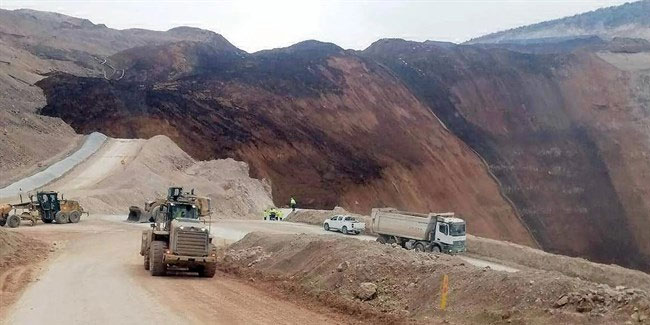 Erzincan'da madende toprak kayması:Siyanür var mı yok mu bunu söylemek için çok erken