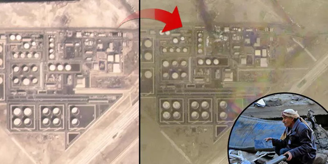 Uydu görüntüleri yayınlandı! İsyancılardan drone saldırısı: 3 ölü, 6 yaralı