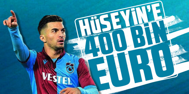Hüseyin Türkmen’e 400 bin euro