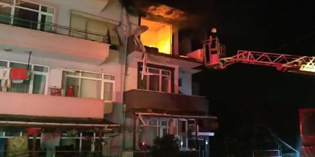 Kocaeli'de doğal gaz borusunun patlaması sonucu 2'si ağır 5 kişi yaralandı
