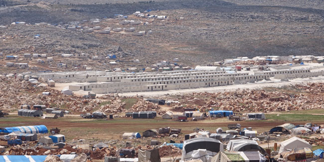 AFAD'dan Suriyeliler için yeni kamp inşa