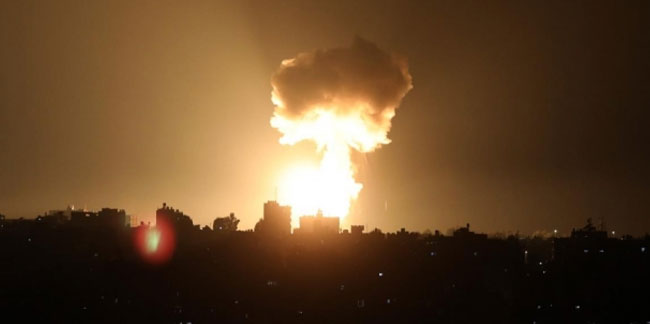 Gazze'yi hedef alan İsrail'e Hamas'tan sert çıkış