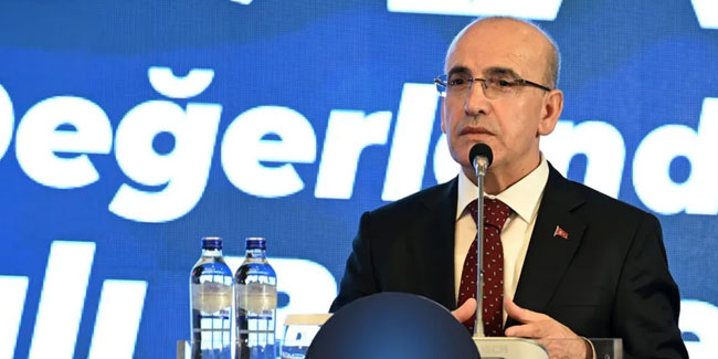 Mehmet Şimşek'ten cari denge yorumu: Dezenflasyon mesajı verdi
