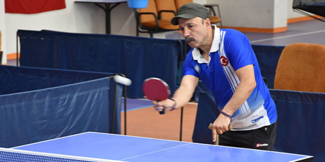 "Yürüyemezsin" dedikleri Trabzonlu masa tenisinde final hedefi koydu