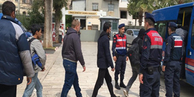 Mersin'de göçmen kaçakçılığı operasyonu 