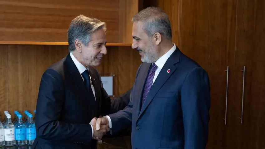 Dışişleri Bakanı Hakan Fidan, ABD'li mevkidaşıyla görüştü