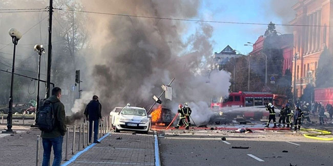 Rus saldırıları sonucu Ukrayna'da 14 sivil hayatını kaybetti