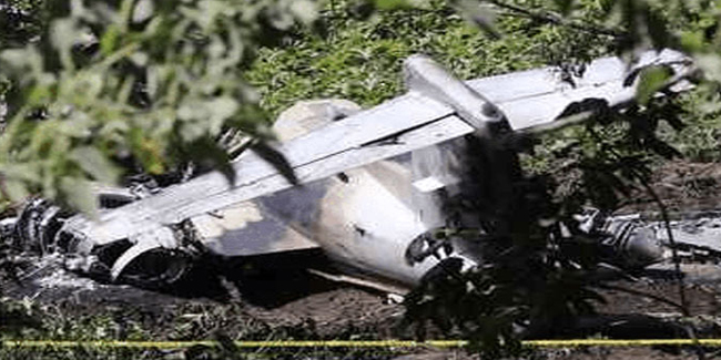 Meksika’da uçak düştü: 1 yaralı