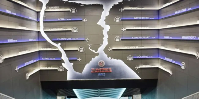 İstanbul Havalimanı metrosuna ''Kanal İstanbul'' haritası!