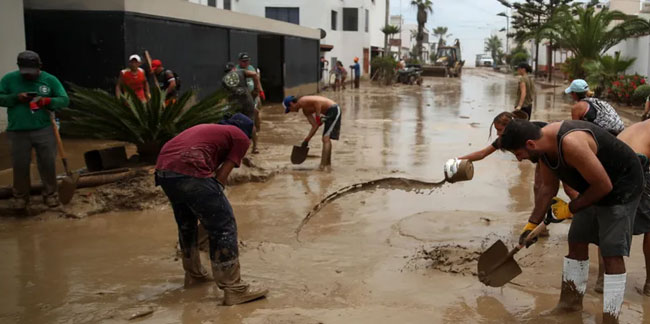 Peru'yu Yaku Kasırgası vurdu! Sellerde 65 kişi hayatını kaybetti