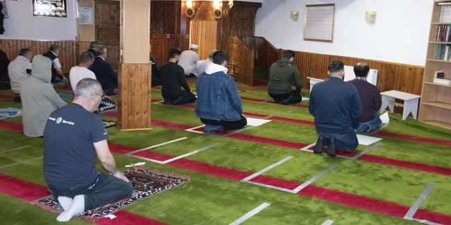Danimarka Müslümanları camilerine kavuştu!