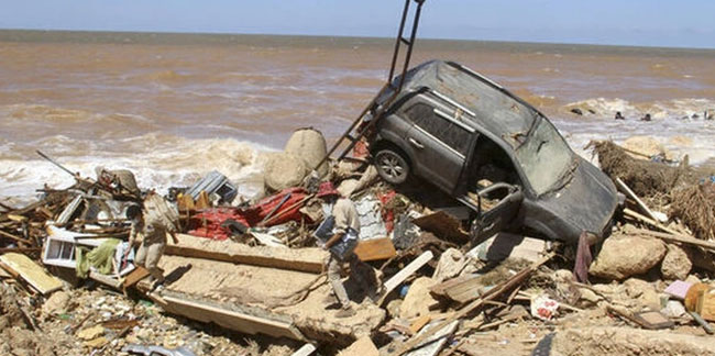 Libya’da uluslararası kurtarma ekibi trafik kazası geçirdi: 7 ölü