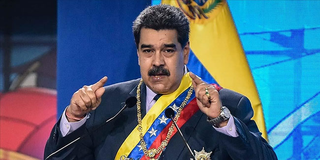 Maduro: "Adil bir barışın başlatılmasını sağlayabilecek kişi Erdoğan olabilir"