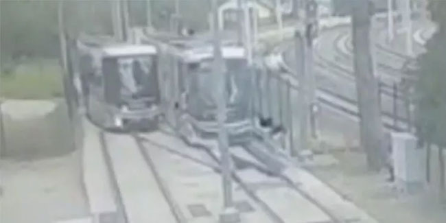 İzmit’te tramvaylar çarpıştı