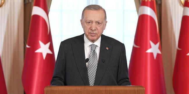 Cumhurbaşkanı Erdoğan'dan Bayburt'a Mesaj