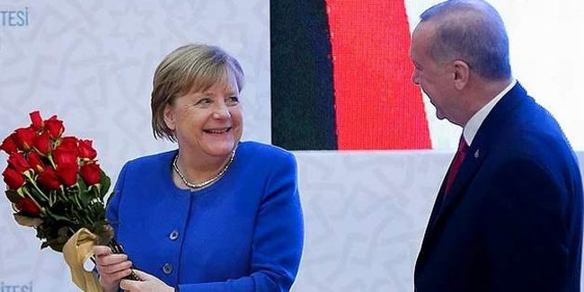 Merkel'den Türkiye'ye yaptırım sinyali